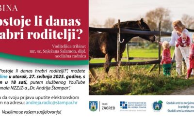 Tribina Postoje li danas hrabri roditelji?