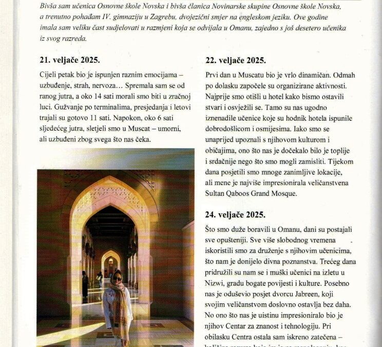 Novinarski uradak Lane Domitrović