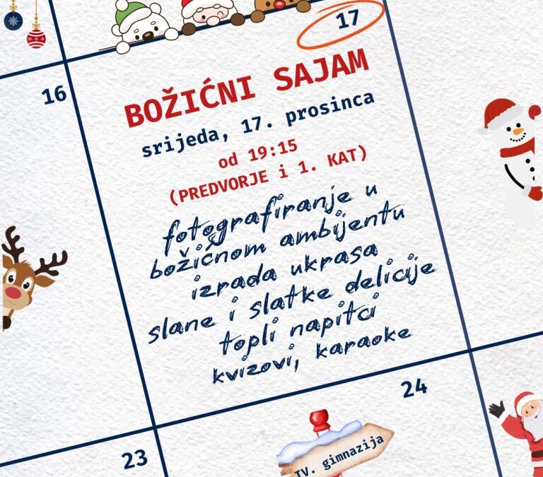 Pozivnica na Božićni sajam