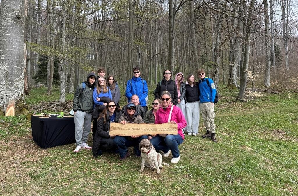 Lov na tartufe na Medvednici