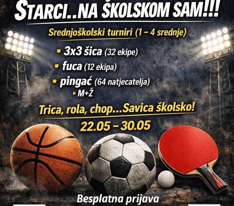 Starci…na školskom sam!!!